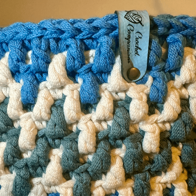 Handmade Crochet Basket/Plant Cover