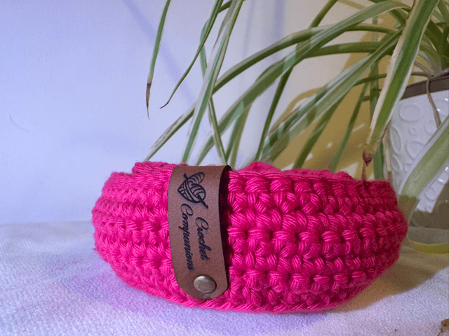 Set of 4 coasters and holder - Pink